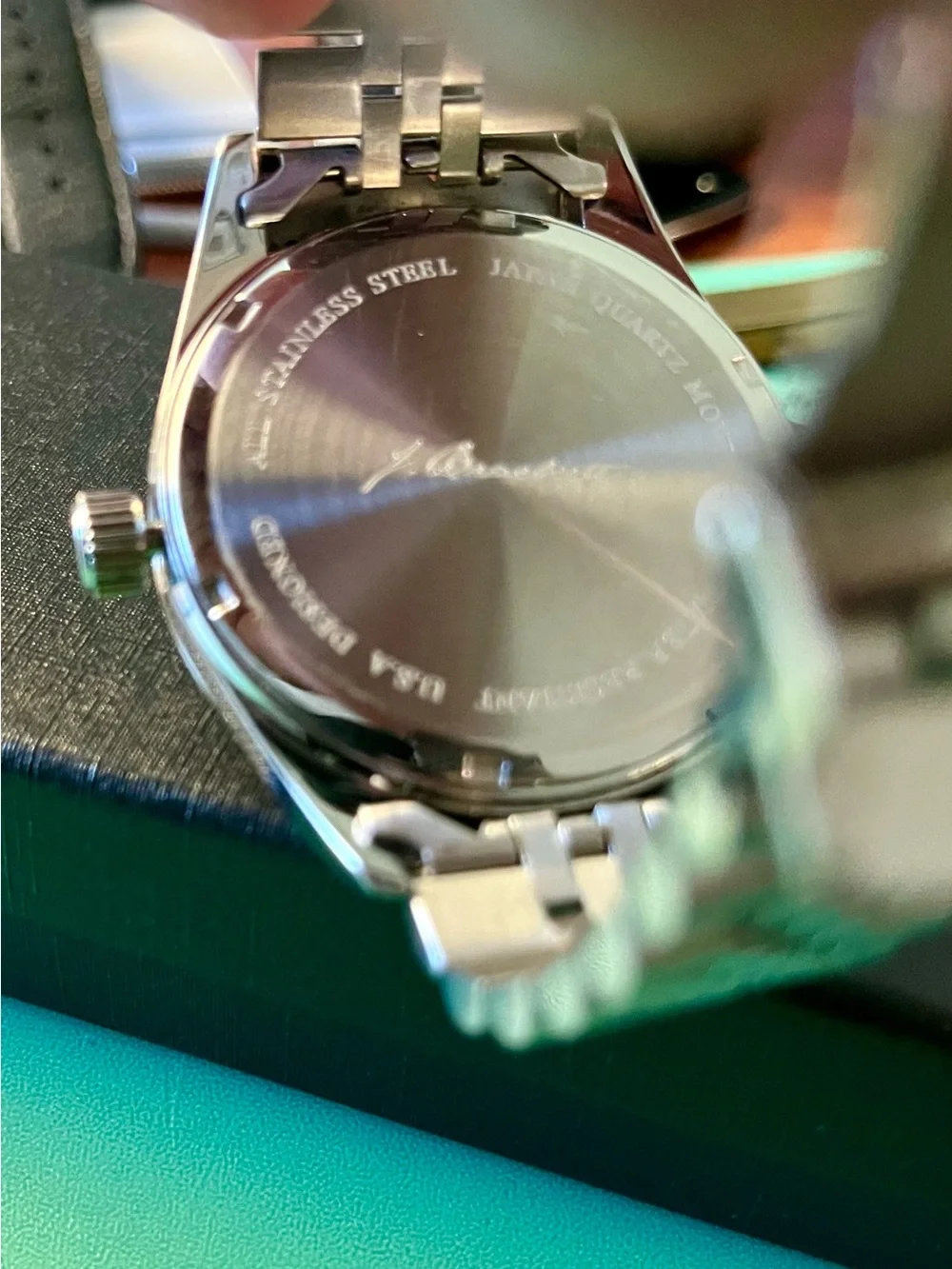 Verona Men's Stainless Steel Watch - Blue